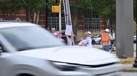 Protesters in Charlotte rally against Trump administration policies
