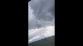 US: Funnel Cloud Spotted Over Southeast Colorado Springs in Colorado 2