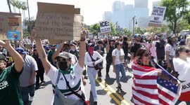 Tensions in Los Angeles: Massive protests against ICE raids and military deployment
