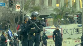 US: Protesters clash with police, set cars on fire amid immigration raid unrest in Los Angeles