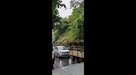 Tourist Traffic Slows Down Agumbe Amid Light Drizzle in India