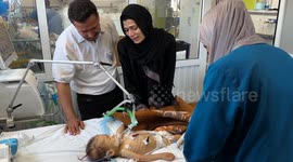 2-year-old Gazan girl's life at risk due to undiagnosed illness under Israeli siege