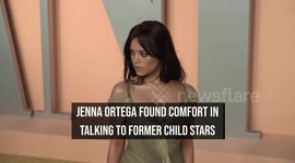Jenna Ortega found comfort in talking to former child stars