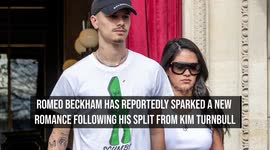 Romeo Beckham has reportedly sparked a new romance following his split from Kim Turnbull