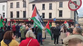 UK: ‘Great March for Palestine’ Takes Place in Northern Ireland