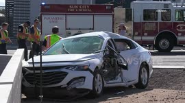 US, Phoenix: Sun City Grand Avenue Collision