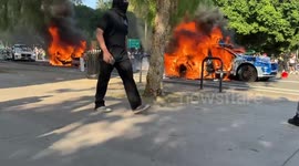 US: Riots Over Immigration Operations Intensify in Los Angeles 4