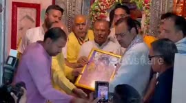 Rajasthan CM at world famous Brahma Temple in Pushkar, India