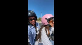 I was quad biking in Mykonos with my sister and started freaking out that my quad bike was stuffed. Turns out, the handbrake was on and the accelerator isn’t so efficient when it is haha. It only took me about 2 minutes to figure that out!