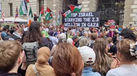 UK: Palestine and Climate Activists Gather Outside Foreign Office for Emergency Demonstration