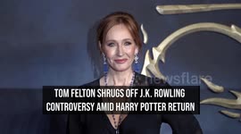 Tom Felton shrugs off J.K. Rowling controversy amid Harry Potter return