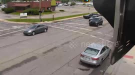 Muscle Meets Mission: Officer Pushes Car from Busy Road