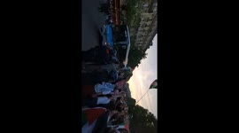 Hundreds gather in Paris in support of Greta Thunberg's aid flotilla intercepted by Israeli forces