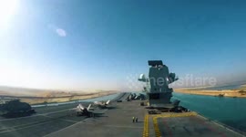 Egypt: Dramatic GoPro Footage Shows HMS Prince Of Wales Entering Suez Canal On Major Military Mission