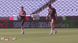 US: Turkish national football team trains in North Carolina ahead of friendly against Mexico