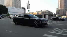 US, Bakersfield: Downtown Los Angeles Day 4 ICE Protests Part 3