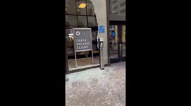 San Francisco Chase Bank vandalized during anti-ICE demonstration