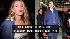 Judge dismisses Justin Baldoni's defamation lawsuit against Blake Lively