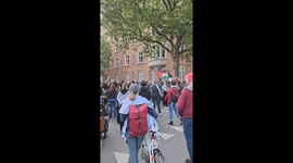 Emergency Pro-Palestine Protest Held in Copenhagen