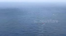 India: Fire, explosions at sinking vessel continue on 2nd day amid rescue operation by India