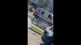 Police and paramedics arrive at scene of Austria school shooting