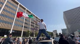 US: Downtown Los Angeles anti-ICE Demonstrations