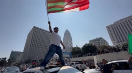 US: Downtown Los Angeles anti-ICE Demonstrations