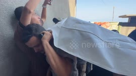 Funeral prayer held in Gaza for deceased journalist Al-Awf