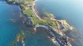 Türkiye: DRONE - Yason Burnu Peninsula draws crowds with mythic charm and scenic beauty