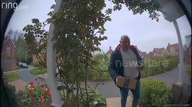 Dachshunds Escape From Half-Dressed Owner