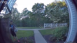 Friendly Neighbor Returning My Cat