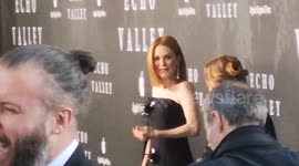 Sydney Sweeney wows the crowed at the Echo Gallery Film Premiere  at the BFI she was joined by her co stars Julianne Moore and Domhnall Gleeson
