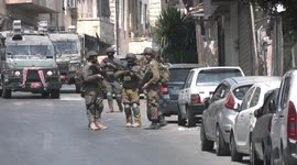 4 Palestinians injured as Israeli forces raid Nablus in occupied West Bank
