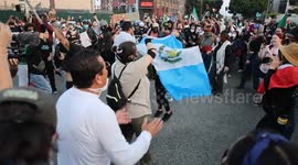 US: Los Angeles Protests Continue into the Fourth Day