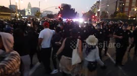 US: Los Angeles Protests Continue into the Fourth Day