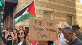 Italy: Protesters in Rome denounce EU silence over Gaza aid ship seizure