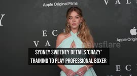Sydney Sweeney details 'crazy' training to play professional boxer