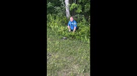 Fearless Officer Helps Turtle Safely Cross New Jersey Road
