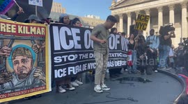 Demonstrations against ICE took over the streets of lower Manhattan.