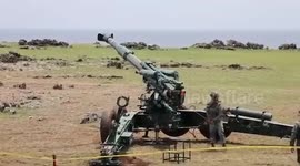 Filipino soldiers fire artillery in joint military drills amid China threat