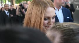 Julianne Moore attends the London premiere of Echo Valley at the national Film Theatre South Bank