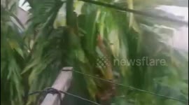 Bad weather in Mentawai, West Sumatra, Indonesia, triggers flooding