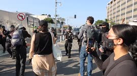 US: Los Angeles Protests Continue into the Fourth Day 3