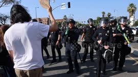 US: Los Angeles Protests Continue into the Fourth Day