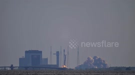 US: A SpaceX Falcon 9 rocket carrying 23 Starlink satellites