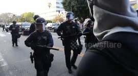 US: Los Angeles Protests Continue into the Fourth Day