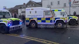 Northern Ireland: 17 Officers Injured In Second Night Of Disorder