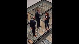 HRH The Princess of Wales visits V&A East Storehouse, London, UK