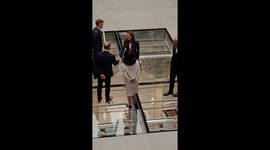 HRH The Princess of Wales visits V&A East Storehouse, London, UK