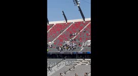 Soccer Fans Brawl In Stadium Nosebleeds